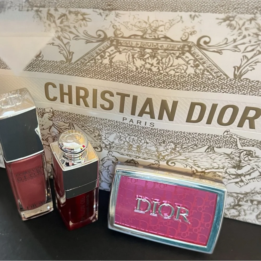 Dior Blush, Maximizer & Lip Oil Bundle NWOB Get All 3 Forever Glow